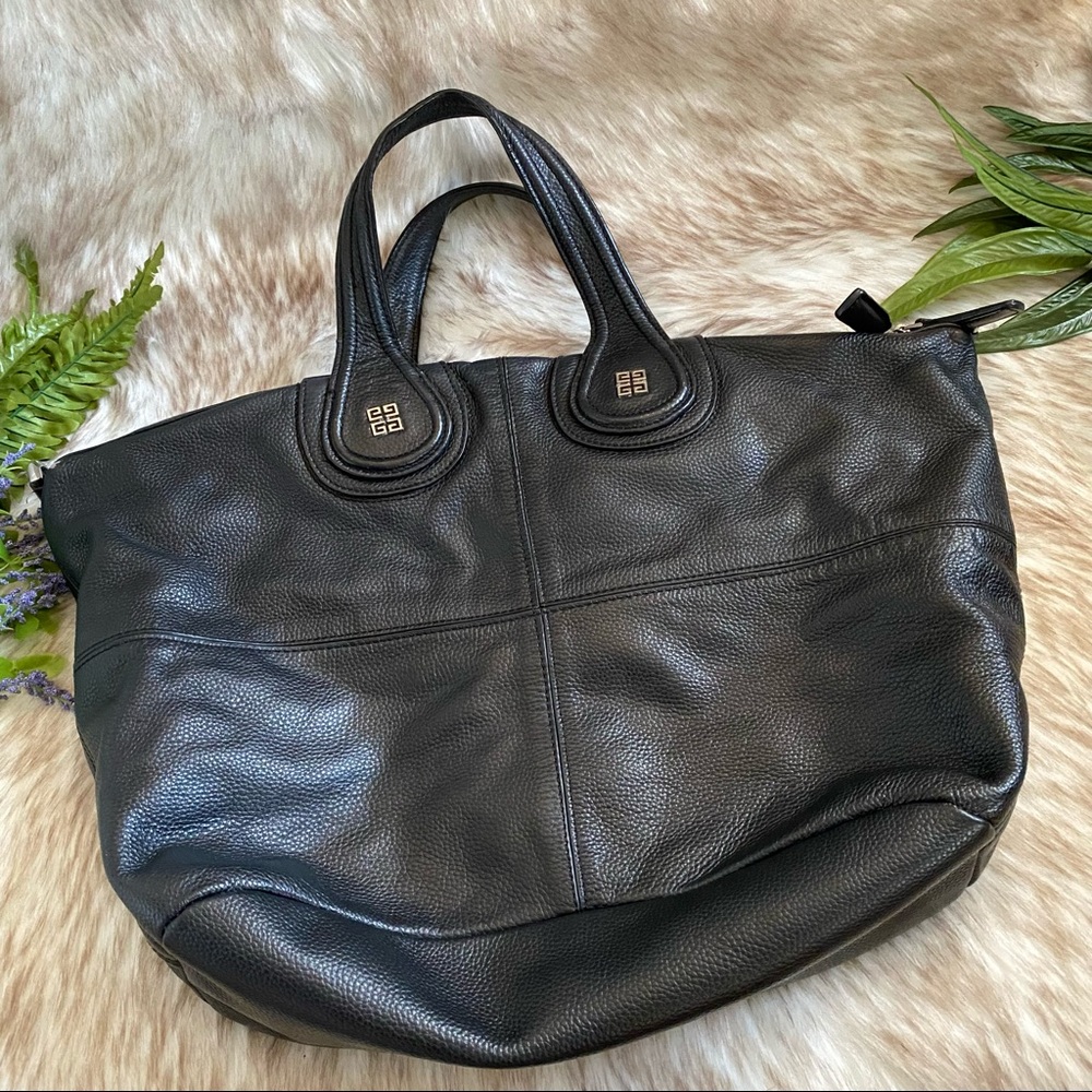 Givenchy Nightingale Leather Shoulder Bag - Picture 3 of 13